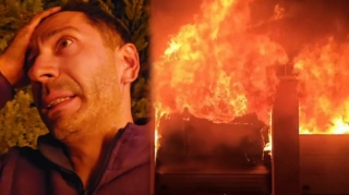 Bakıda tanınmış fotoqrafın evində yanğın oldu - VİDEO 