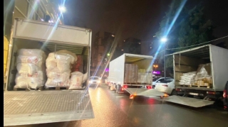 Bakı şəhərindən Kiyev sakinlərinə kömək  - FOTO