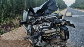 Ağstafada "Niva" aşıb, sürücü xəsarət alıb