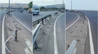 Qəzada ziyan dəyən dəmir məhəccərlər nə vaxt düzəldiləcək? – RƏSMİ AÇIQLAMA - FOTO 