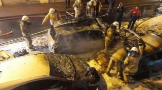 İstanbulda daha bir terror aktı:  Bomba yerləşdirilmiş avtomobil partladıldı