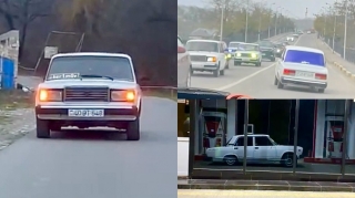 “VAZ”ın dönmə işıqlarının başına oyun açıb videolarını yayımladı - Polis saxladı - VİDEO 