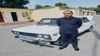 Avtomobil qaçıran  şəxs saxlanılıb - FOTO