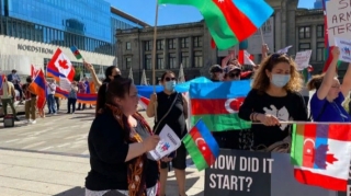 Kanadada ermənilərin təxribat istəyi ürəyində qaldı  - FOTO