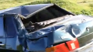 Şəmkirdə maşın aşdı, 16 yaşlı oğlan öldü 