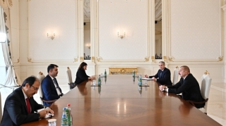 Prezident Türkiyənin ətraf mühit və şəhərsalma nazirini qəbul edib