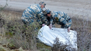 Füzulidə daha bir erməni hərbçisinin meyitinin qalıqları tapılıb