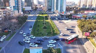 Əsas prospektlərdən birində hərəkət sxemi dəyişir - VİDEO 