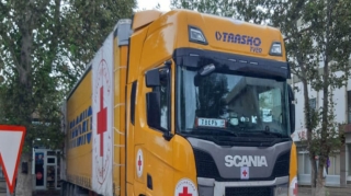 Rusiya QXC-nin ərzaq dolu yük avtomobilinin Xankəndiyə keçidi hələ də gecikir 