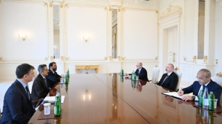 İlham Əliyev Məhəmməd Əbunəyyanı qəbul etdi - FOTOLAR 