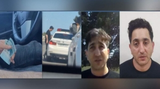 Yol polisini rüşvətlə təhdid edən sürücü həbs olundu - HADİSƏ ANI - VİDEO