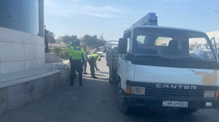 Ekologiya postunda reyd:  yük maşınları, avtobuslar, avtomobillər...  - FOTO - VİDEO