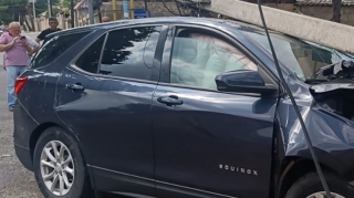 "Chevrolet” əvvəl “Opel”ə, daha sonra işıq dirəyinə çırpıldı - FOTO