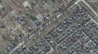 Kiyevə 64 km-lik rus konvoyu yaxınlaşır - Peyk görüntüləri yayıldı - FOTOLAR 