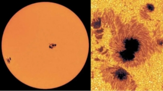 Günəşdəki "ləkə"lər yoxa çıxıb - FOTO