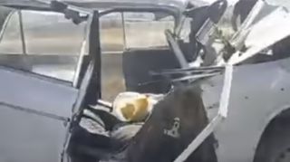 Ağstafada baş verən avtomobil qəzasında 4 nəfər xəsarət alıb  - VİDEO