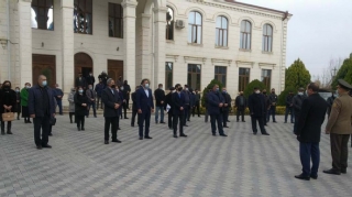 Azad olunmuş yerlərə icazəsiz səfərlərin təhlükəsi barədə maarifləndirici işlərə başlanılıb  - FOTO