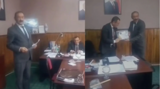 Qalmaqallı "mükafat" alan məmur vəzifəsindən kənarlaşdırıldı - Müvəqqəti rəhbər göndərildi - VİDEO
