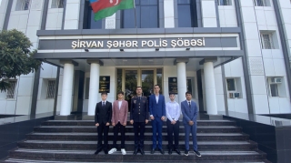 Polis Akademiyasına yüksək balla qəbul olunan gənclərlə görüş keçirilib - FOTO 
