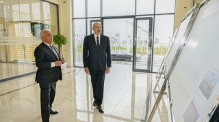 Prezident açılışda - FOTOLAR 