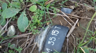 Kəlbəcərdə 20 nəfəri daşıyan avtobusun yolunda mina tapıldı - VİDEO 