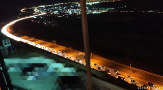 Bakı dairəvi yolunda hərəkət dayandı - SÜRÜCÜLƏRİN DİQQƏTİNƏ - FOTO