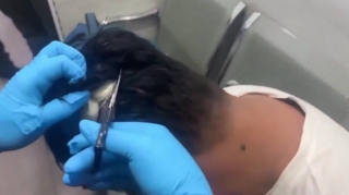 Narkokuryer narkotiki parikin altında keçirməyə çalışdı - VİDEO 