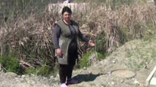 Təmizlənməyən arx ətrafa üfunət yayır - VİDEO