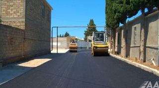 Bakının Qaçaq Nəbi küçəsi təmir olunur  - VİDEO