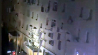 Lökbatanda yaşayış binasında yanğın baş verib - VİDEO 