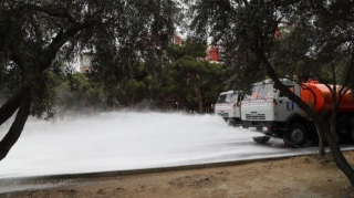 Bakıda 550 küçə dezinfeksiya edilib  - FOTO