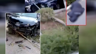 Bakıda sürücü sükan arxasında qıcolma keçirdi, ağır qəza törətdi  - VİDEO