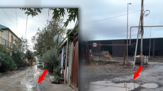 Yeni açılacaq metrostansiyanın yaxınlığında acınacaqlı MƏNZƏRƏ - FOTO 