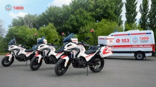 Motosikletlə təcili tibbi yardım - Yeni modelin üstünlükləri 