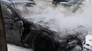 Ucarda "Qaz 24" yandı