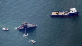 ABŞ-da itkin düşən gəmiçilərin axtarışı dayandırıldı