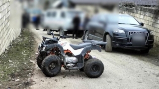 Qubada kvadrisikl qəzaya uğrayıb, ölən var - FOTO