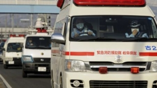 Yaponiyada mikroavtobus dərəyə düşüb, 9 uşaq yaralanıb 