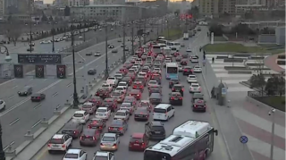 Bu yollarda tıxac var - SİYAHI 