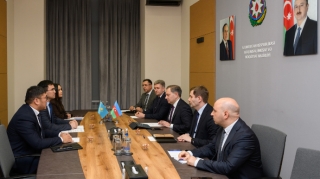 Qazaxıstan Azərbaycanın kibertəhlükəsizlik sahəsindəki təcrübəsi ilə maraqlanır - FOTOLAR 