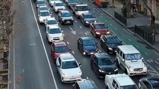 Paytaxtın bu yollarında tıxac var - SİYAHI 