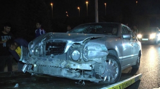 Bakıda yolda təmizlik işinin aparılması daha bir qəzaya səbəb olub - FOTO - VİDEO