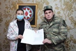 Qənirə Paşayevə tarix yazan qazilərlə görüş keçirib   - FOTO