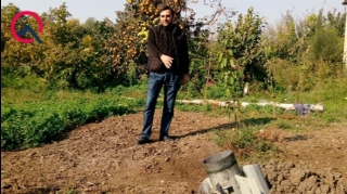 Ermənilərin atdığı “Smerç” həyətinə düşdü  - FOTO