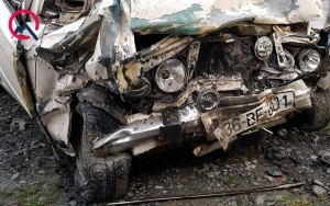 Qəbələdə ağır qəza oldu - Ölən və yaralananlar var - FOTO