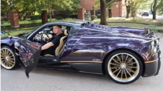 Подросток разбил отцовский Pagani Huayra за $3,4 млн  - ФОТО