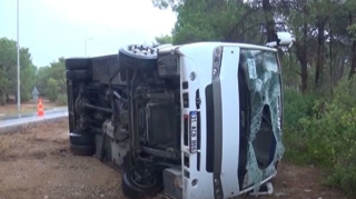 Rusiyalılar Antalyada qəzaya düşdü: ölən və yaralananlar var 