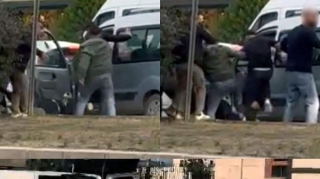 İşıqforun qırmızı işığında sürücünü döyən 6 nəfər saxlanıldı; 3-ü həbs edildi - VİDEO 