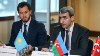 Transxəzər Beynəlxalq Nəqliyyat Marşrutunun  inkişafı üzrə İşçi qrupunun iclası keçirilib  - FOTO