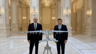Prezident Bayraktarı qəbul etdi - FOTO 